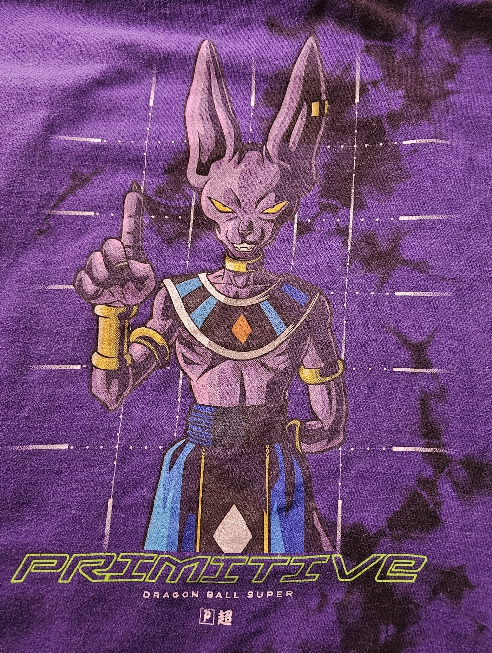 Primitive Purple & Black Tie-Dye Hoodie - Picture 3 of 6